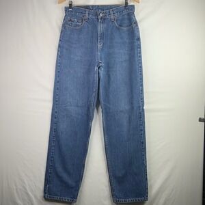 Levis 560 Loose Fit Tapered Leg Medium Wash Blue Denim Jeans High Rise Vintage